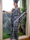 VK 4023 Original Linen Printed Daily Wear Sarees Wholesale Market In Surat
